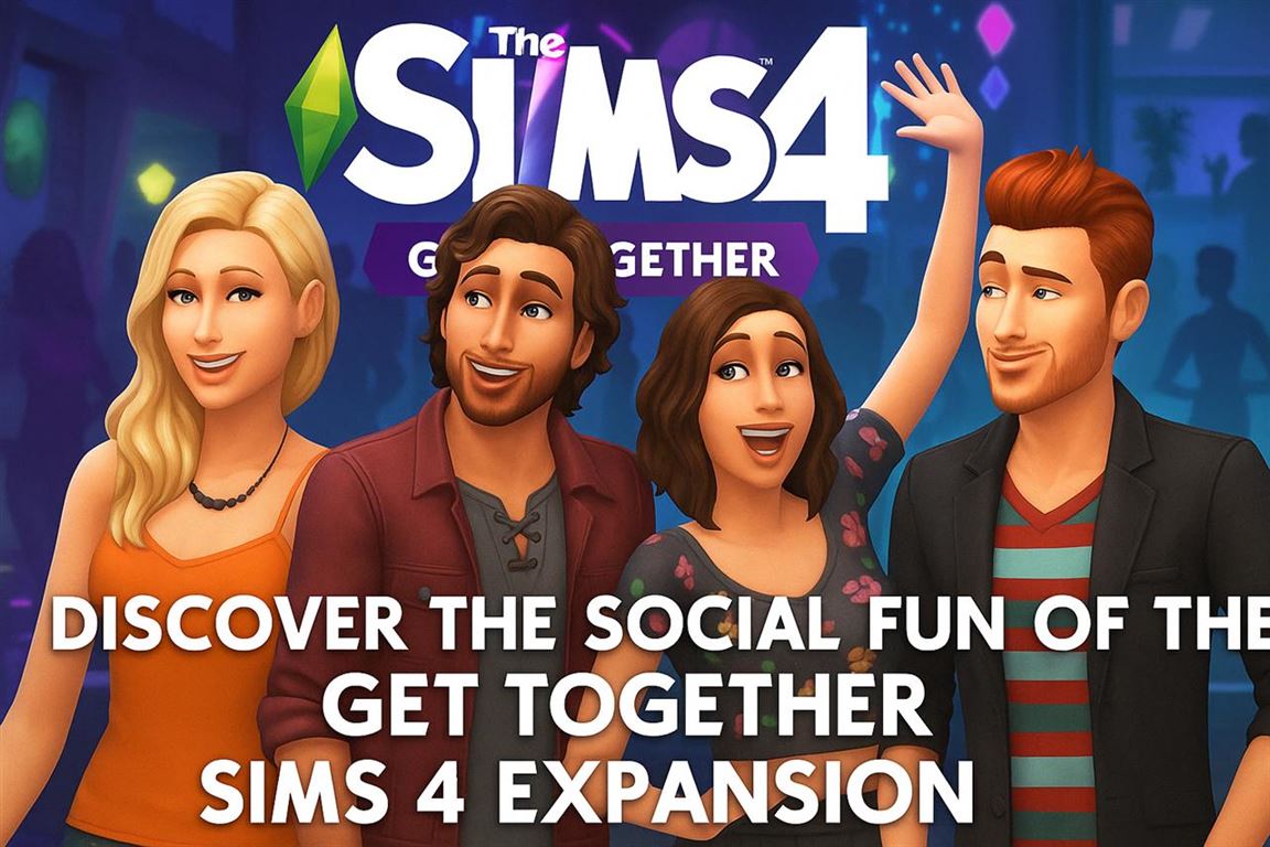 Discover the social fun of the get together sims 4 expansion