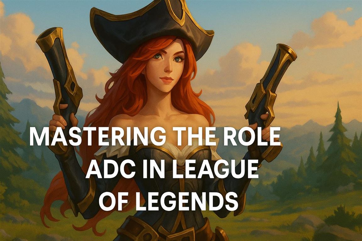 Mastering the role of adc in league of legends